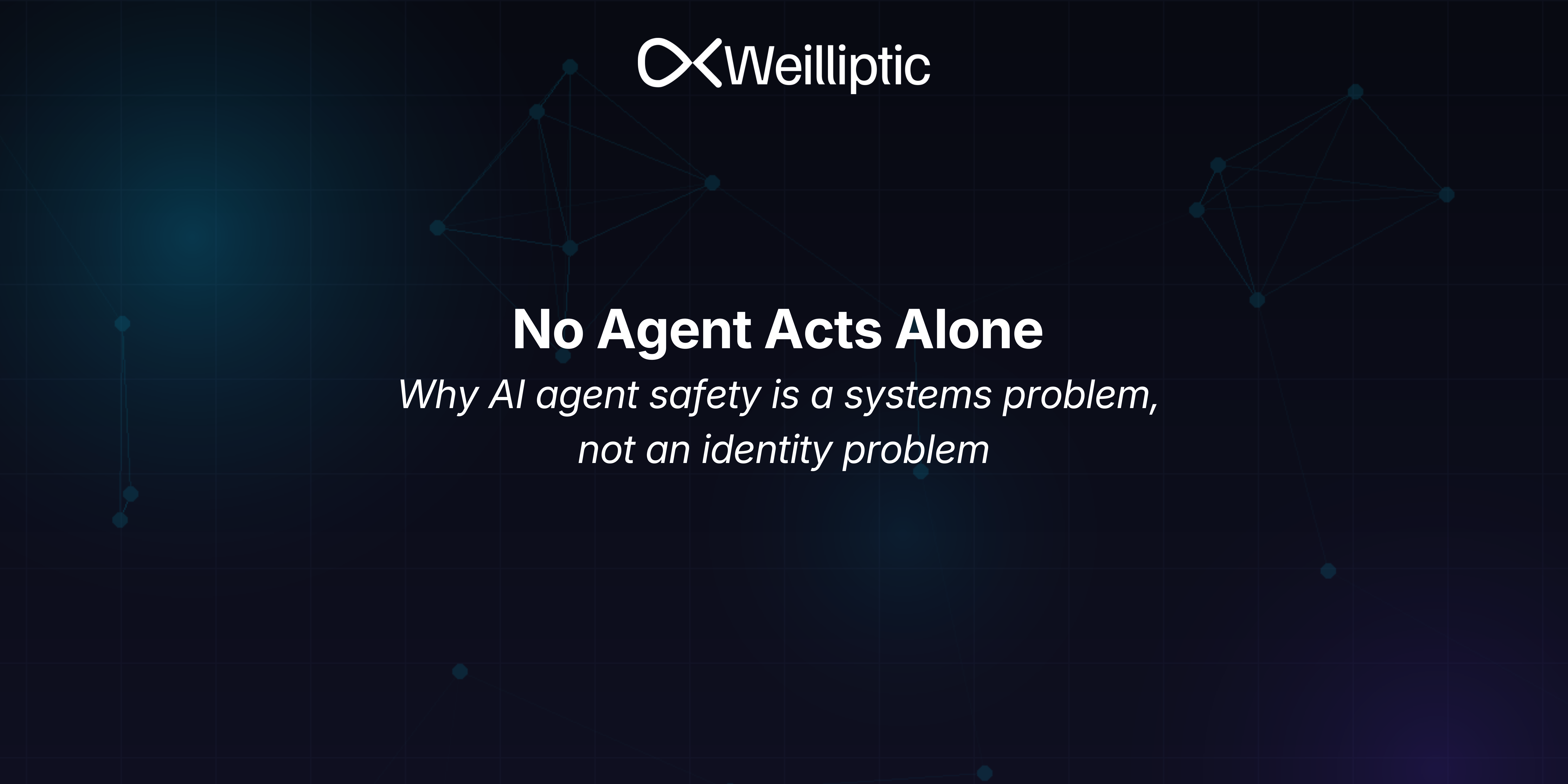 No Agent Acts Alone