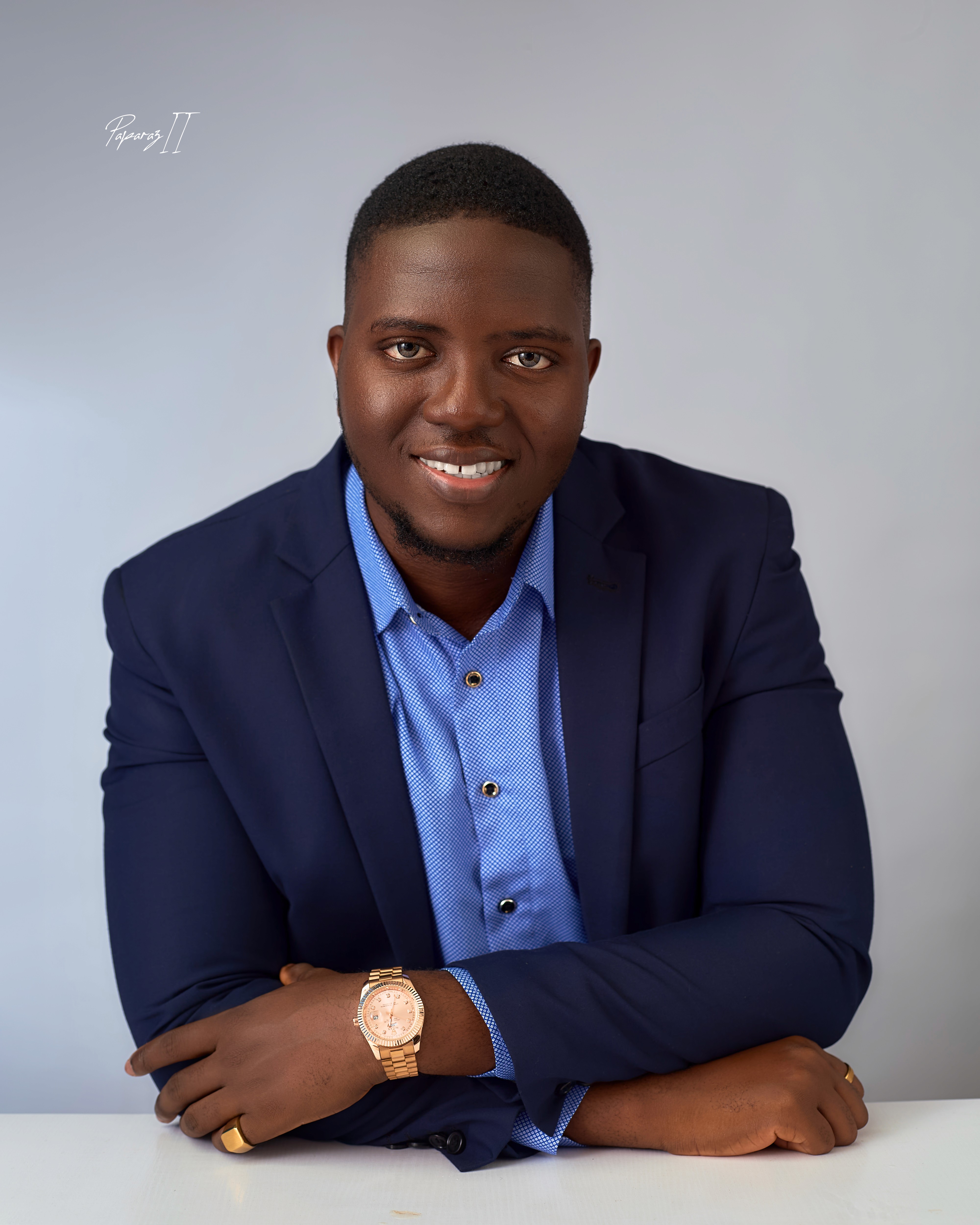 Portrait of portfolio creator