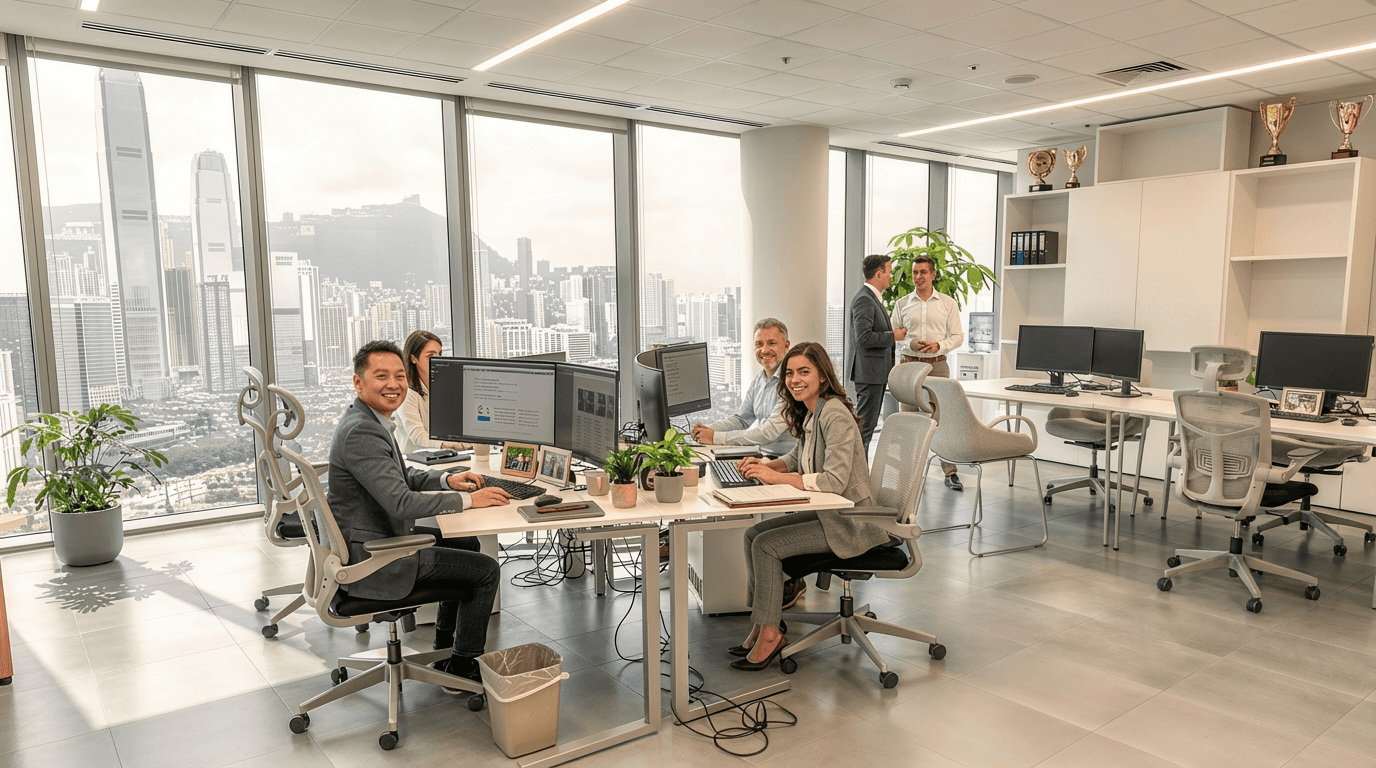 Luxury modern villa with infinity pool overlooking the ocean.