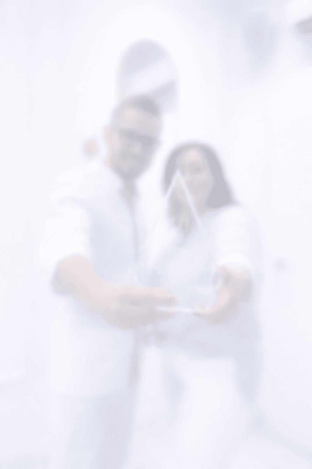 a pair of dental instruments sitting on top of a bed