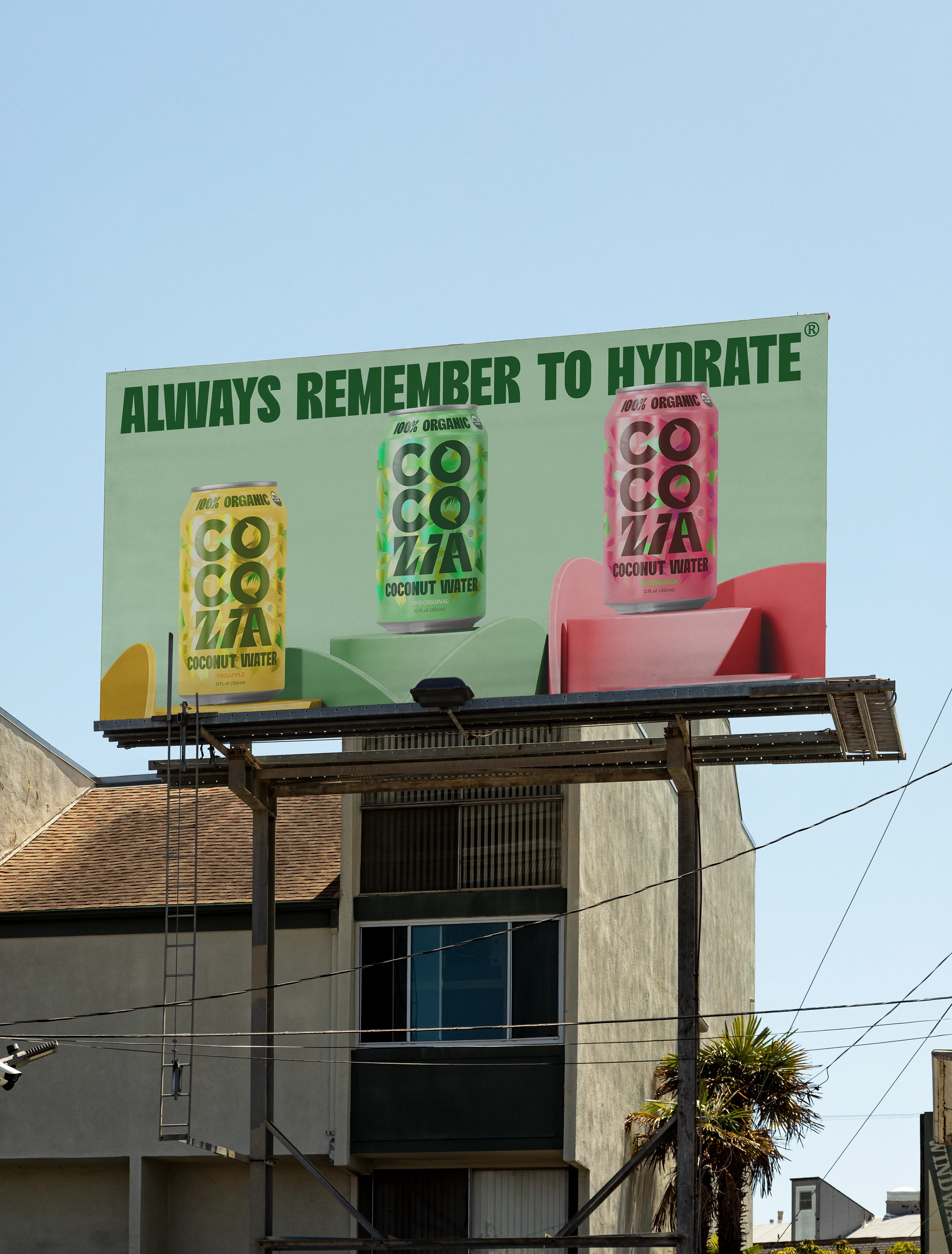 Cocozia Displayed on Billboard