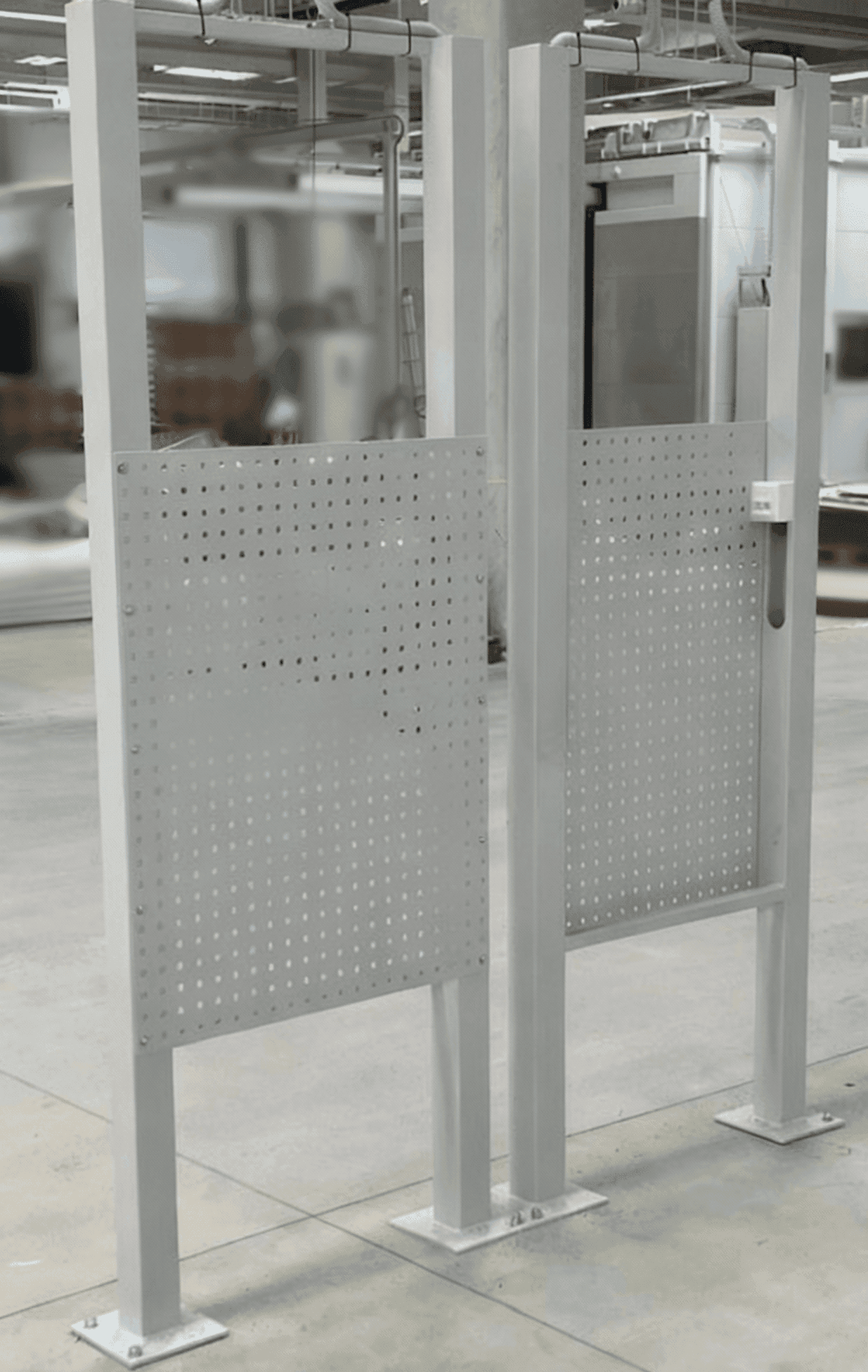 Energo sloupy – ocelová konstrukce