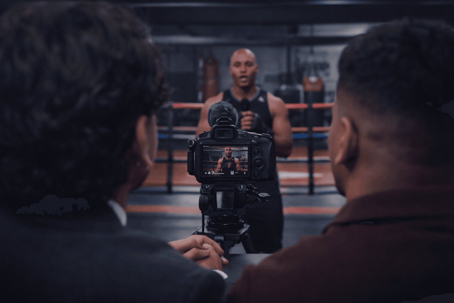 Photo of Hamza as a music producer