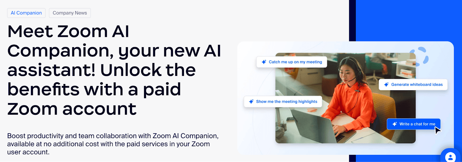 Zoom AI Companion