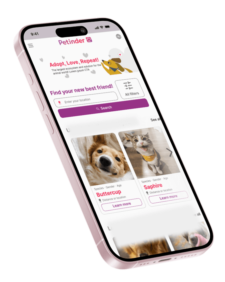 A side-by-side comparison of two filter UI designs. On the left, a sidebar filter with a green outline is integrated into the layout, indicating a successful design. On the right, a modal filter overlay is shown on a blurred background, representing an alternative approach. The comparison highlights differences in usability and accessibility between the two designs.