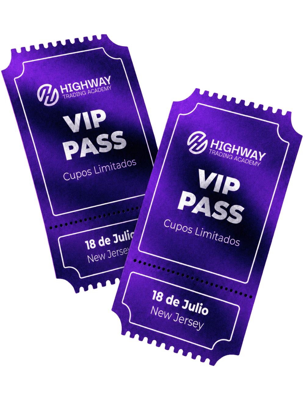Tickets VIP PASS al evento