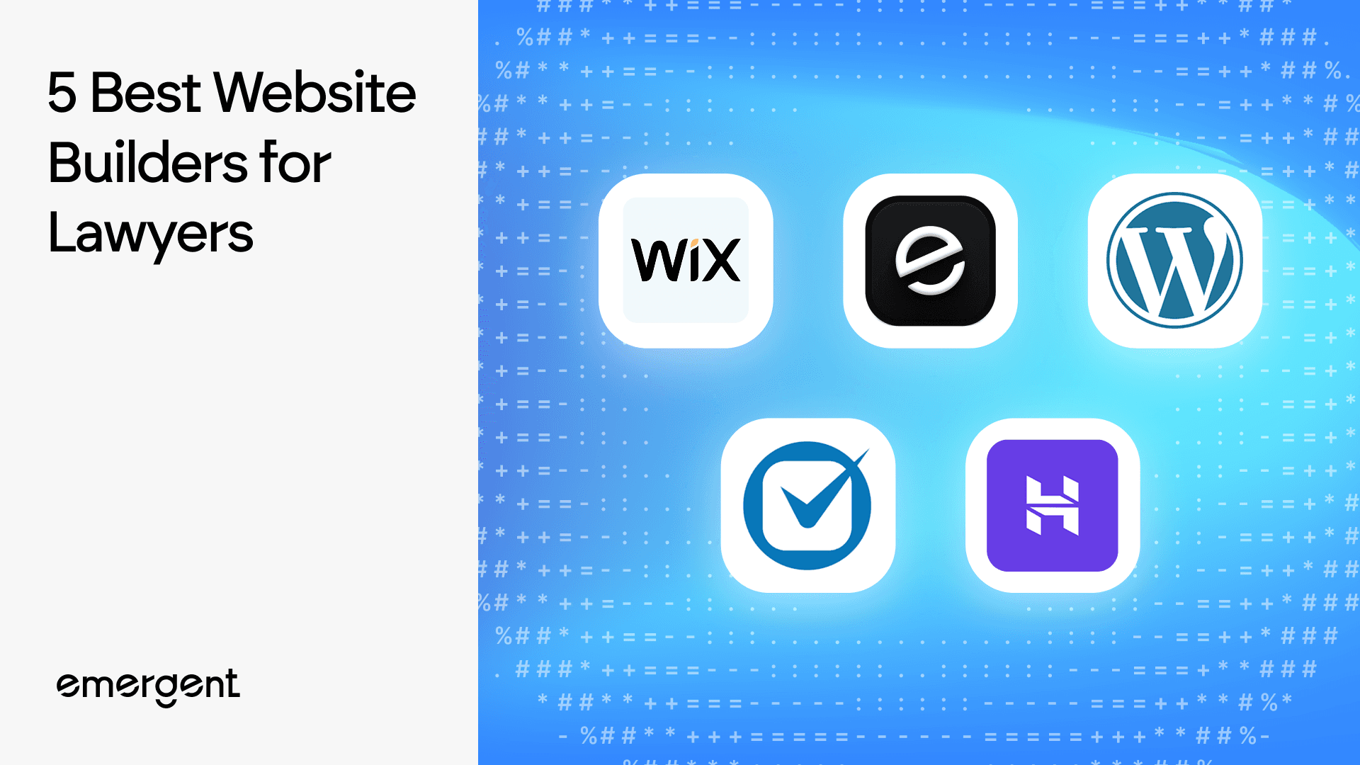 5 Best Website Builders for Lawyers