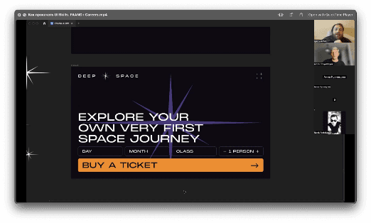 Разбор учебного проекта Deep Space на онлайн-созвоне