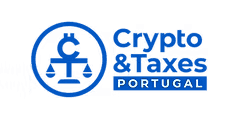 Logo of Crypto & Tax Portugal, a cryptocurrency accounting and tax consulting brand.