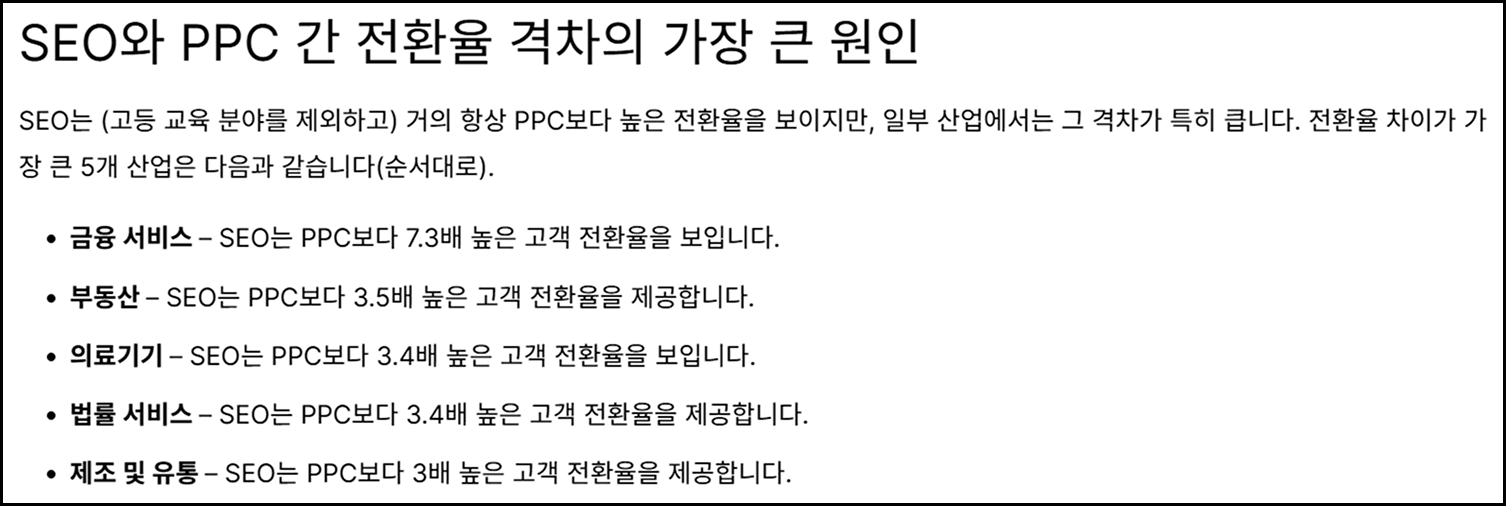 SEO vs PPC