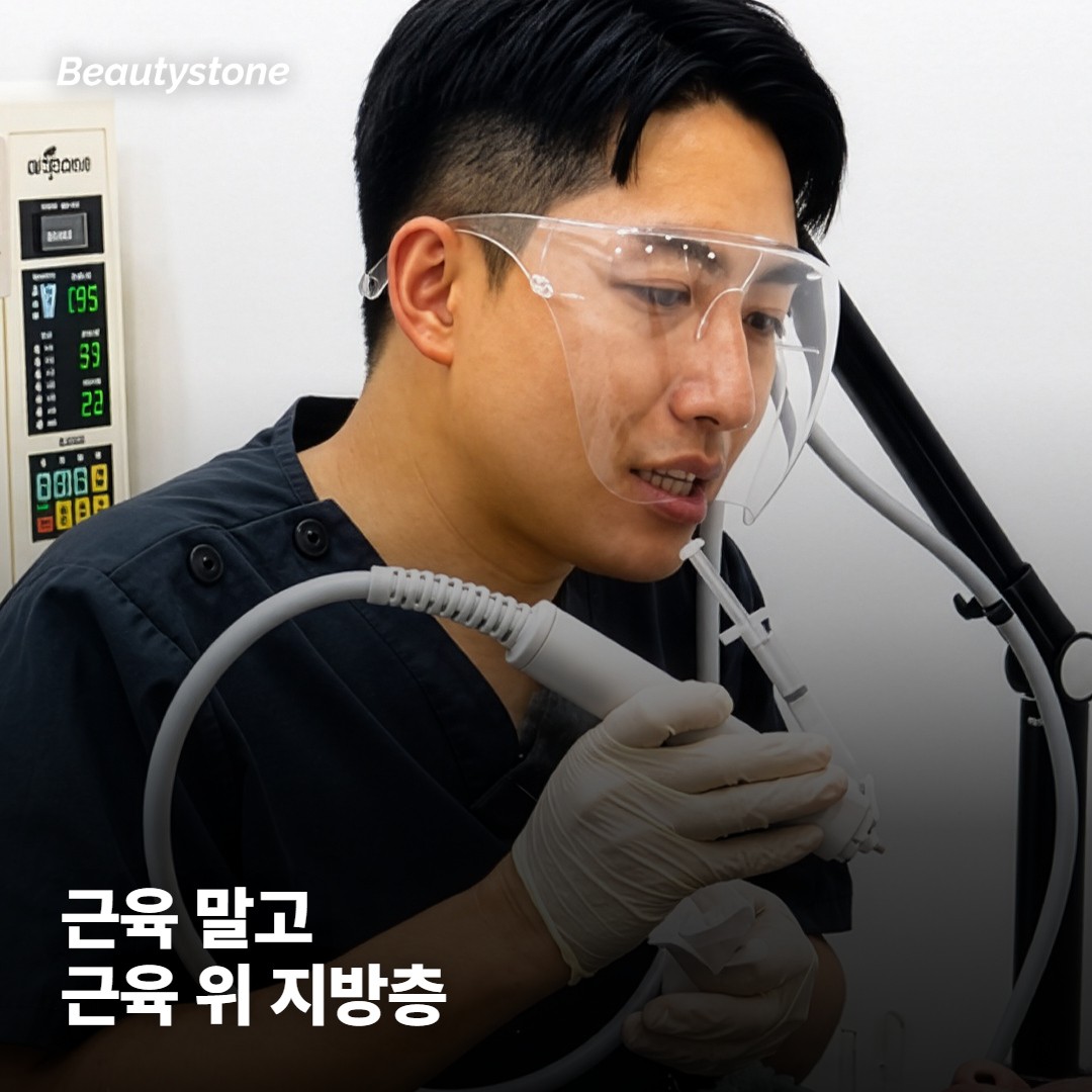 골반 필러는 근육 속 말고 근육 위 지방층에 넣어요