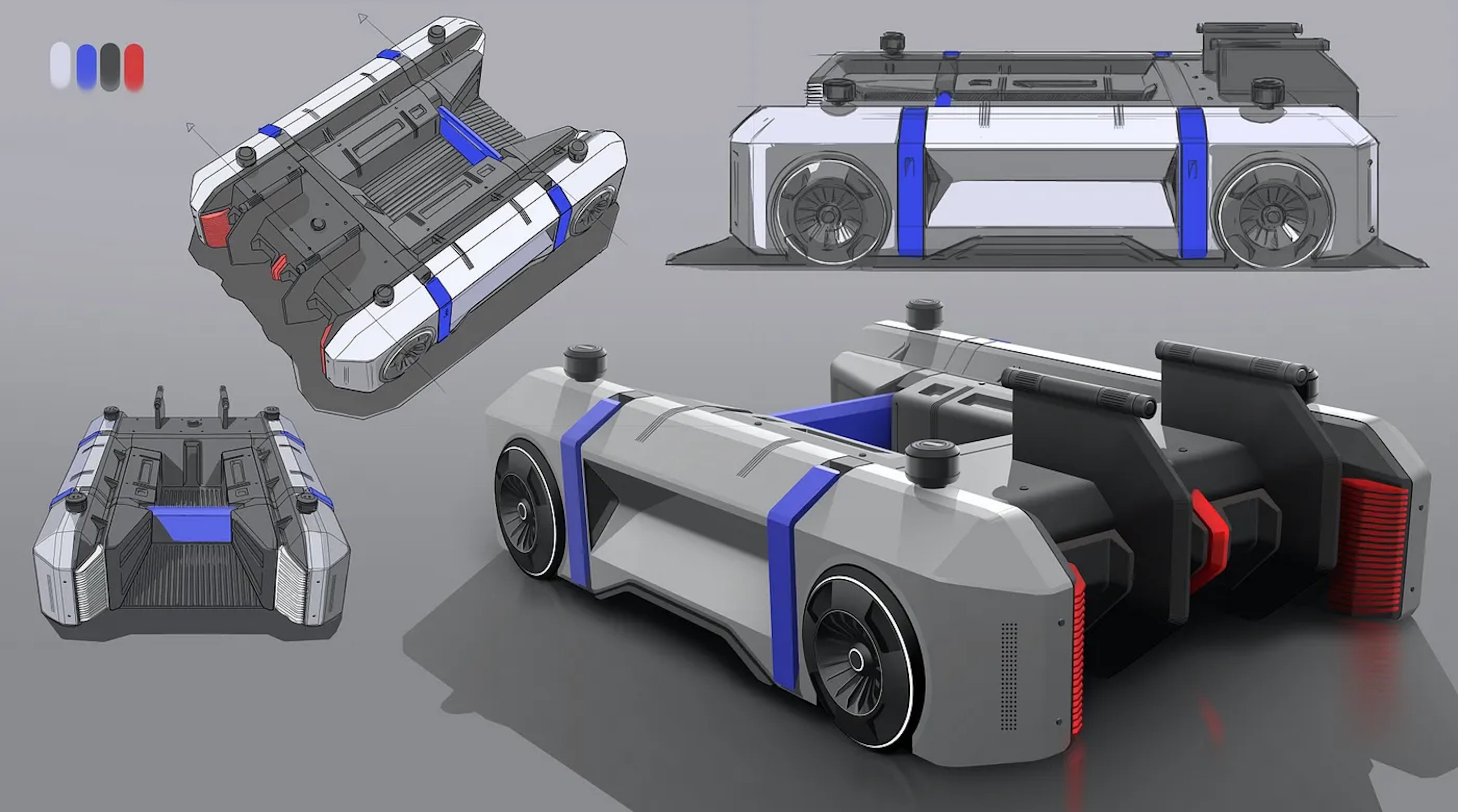 Autonomous GSE. Courtesy of Moonware.