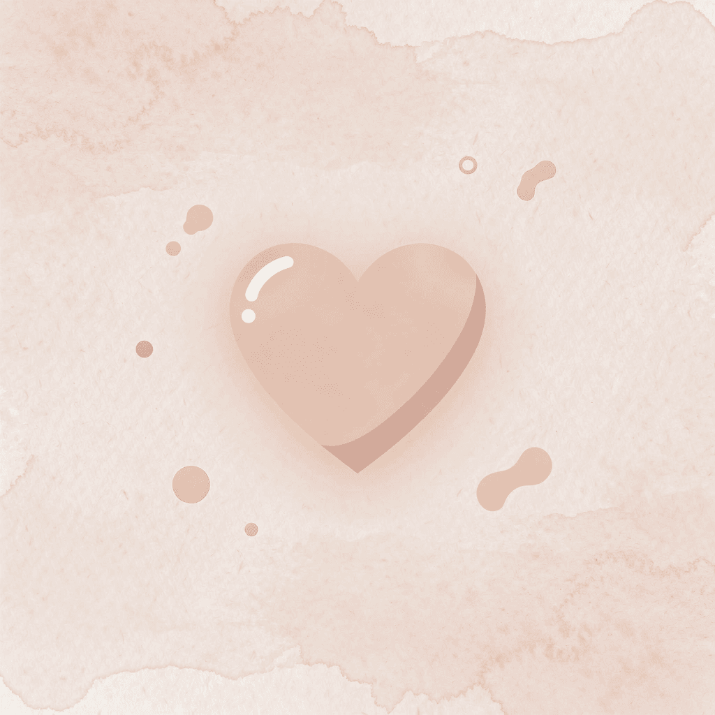 Heart icon representing emotional intensity in Arabic expressions