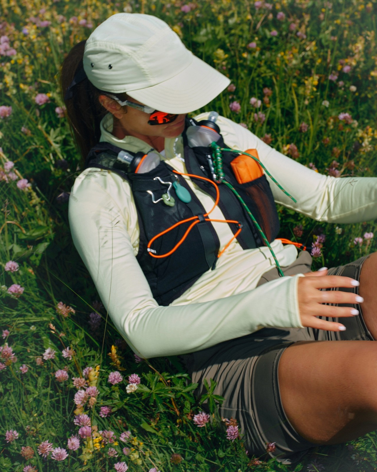 Laying on the ground