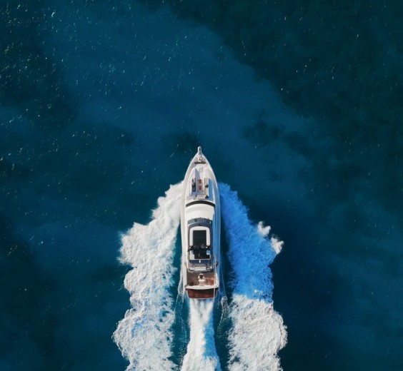 Modern food magazine brochure mockup with bold typography and bright yellow accents