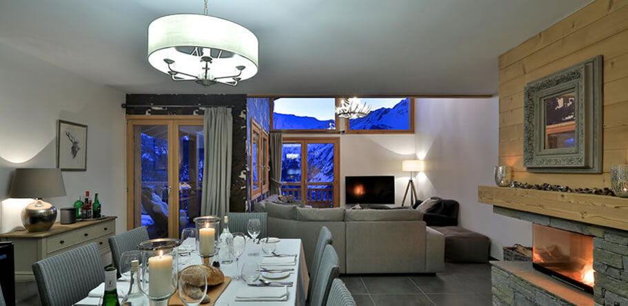 chalet Aralia - living area