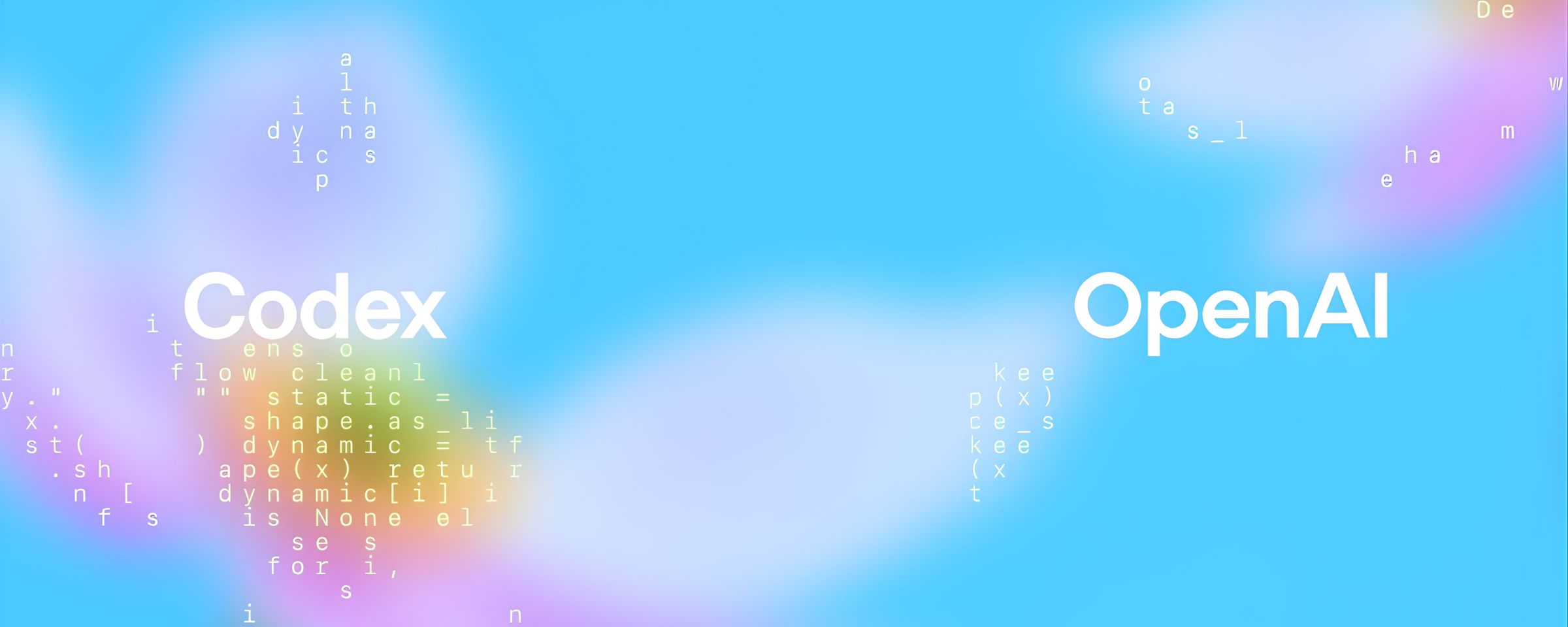 Image introducing Codex by OpenAI