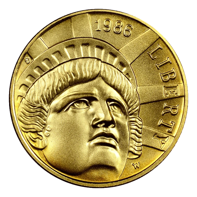 Commemorative gold coin acquisition