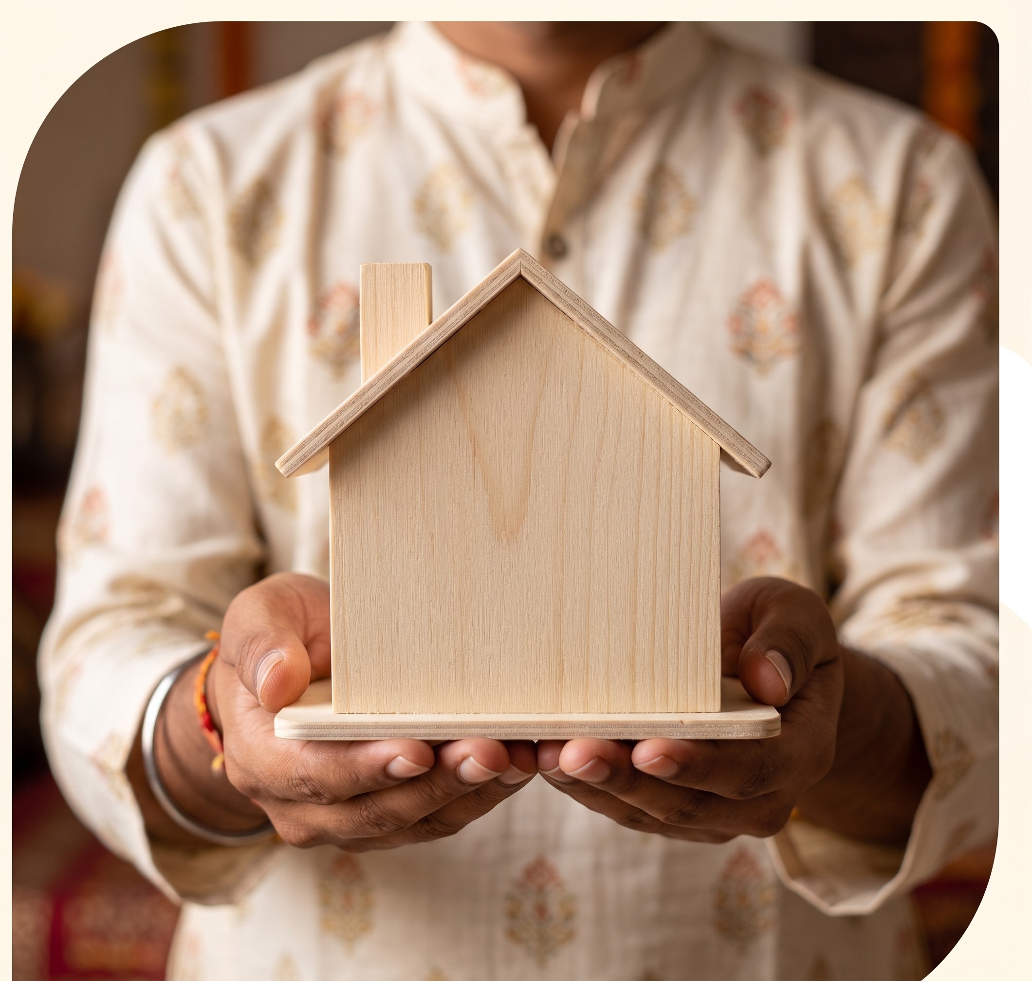 holding a wooden house secure insurance