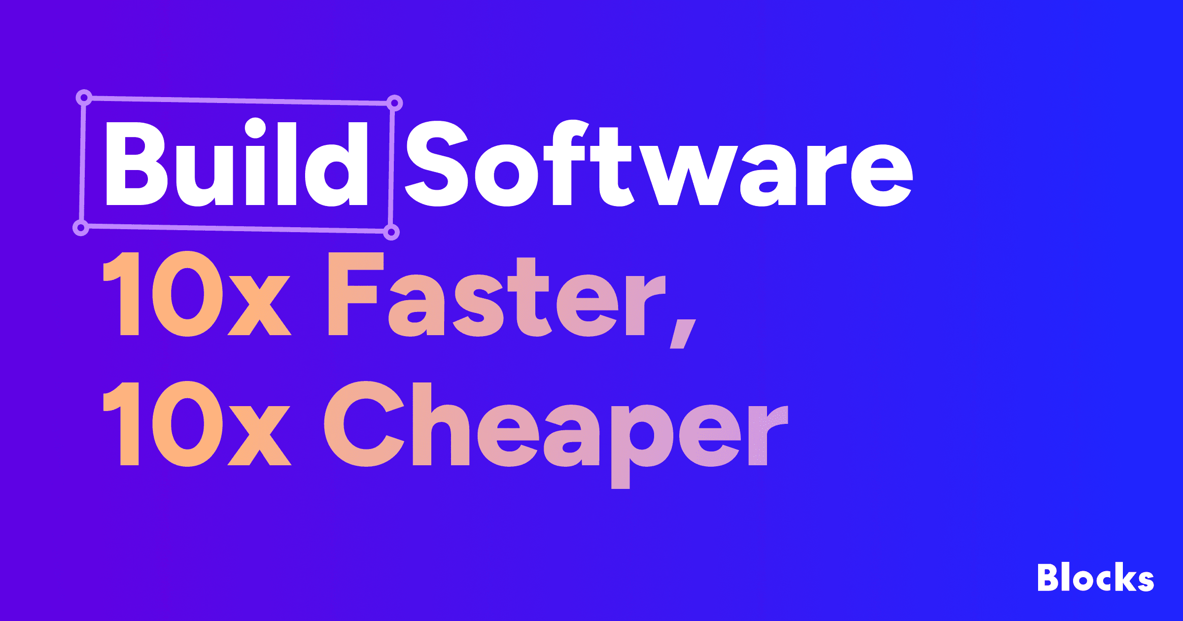 Work order management app blocks build your software 10x faster