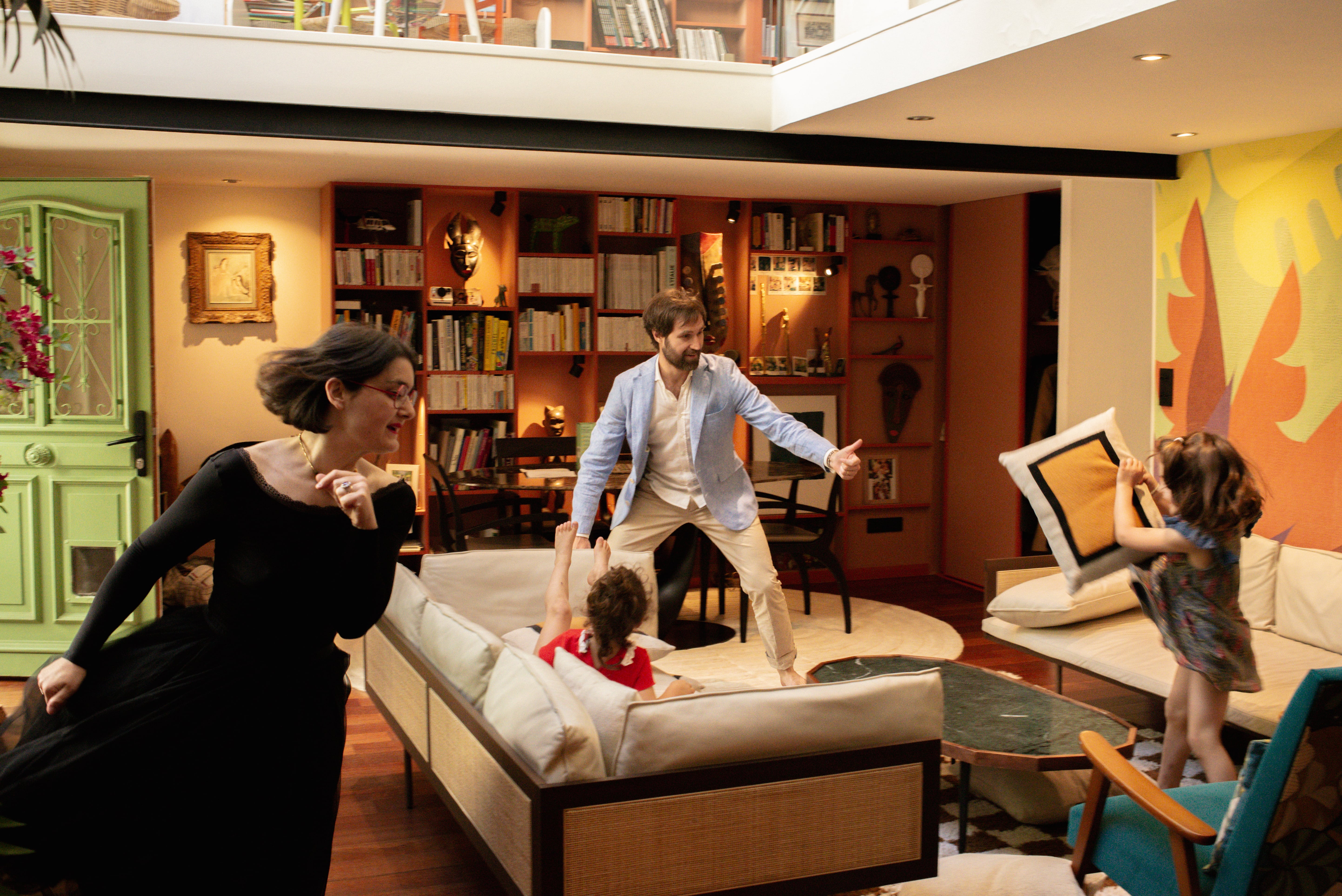 Shooting famille naturel authentique et plein de vie paris 