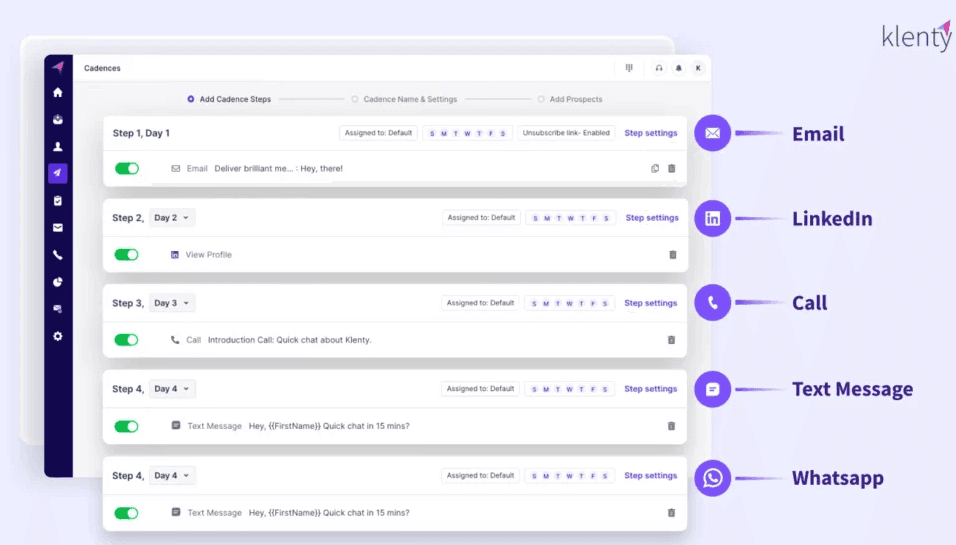 Yesware Multi-Channel Campaigns