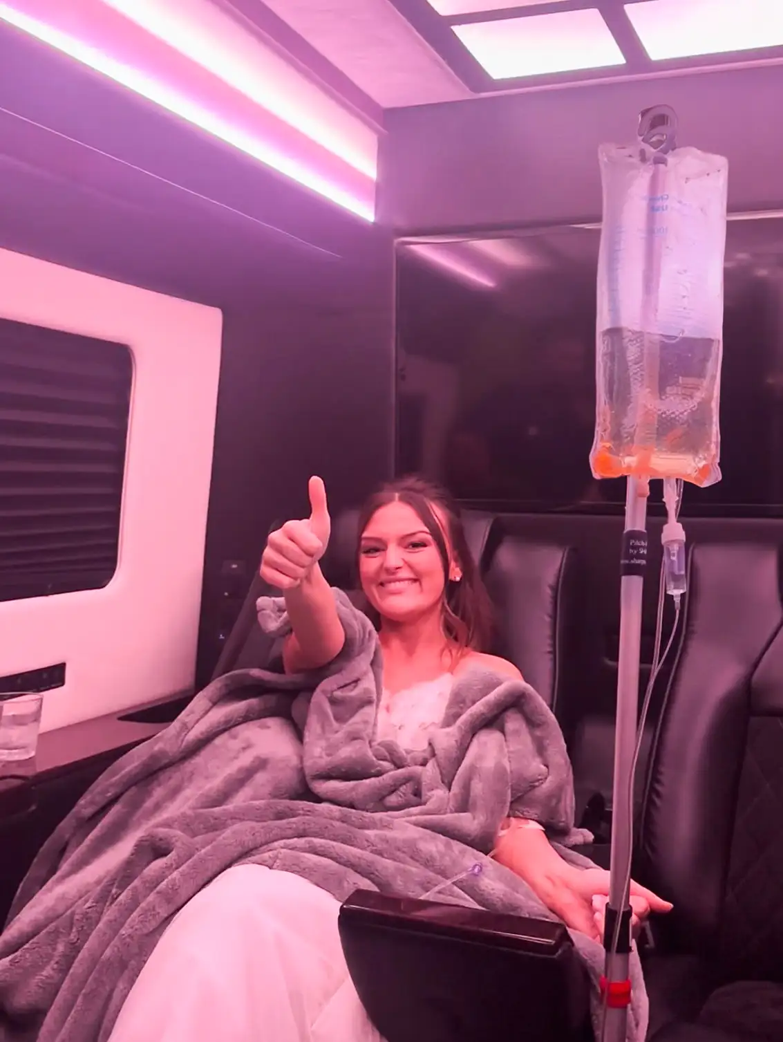 IVs for dehydration at a local gym