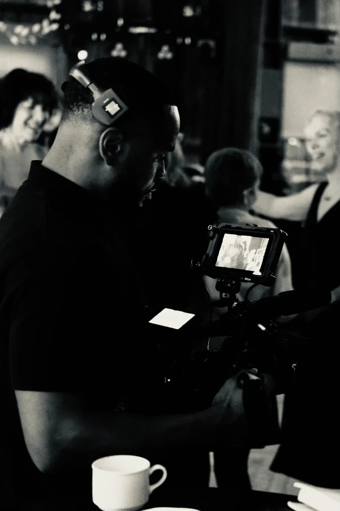 Behind the camera — cinematic production detail