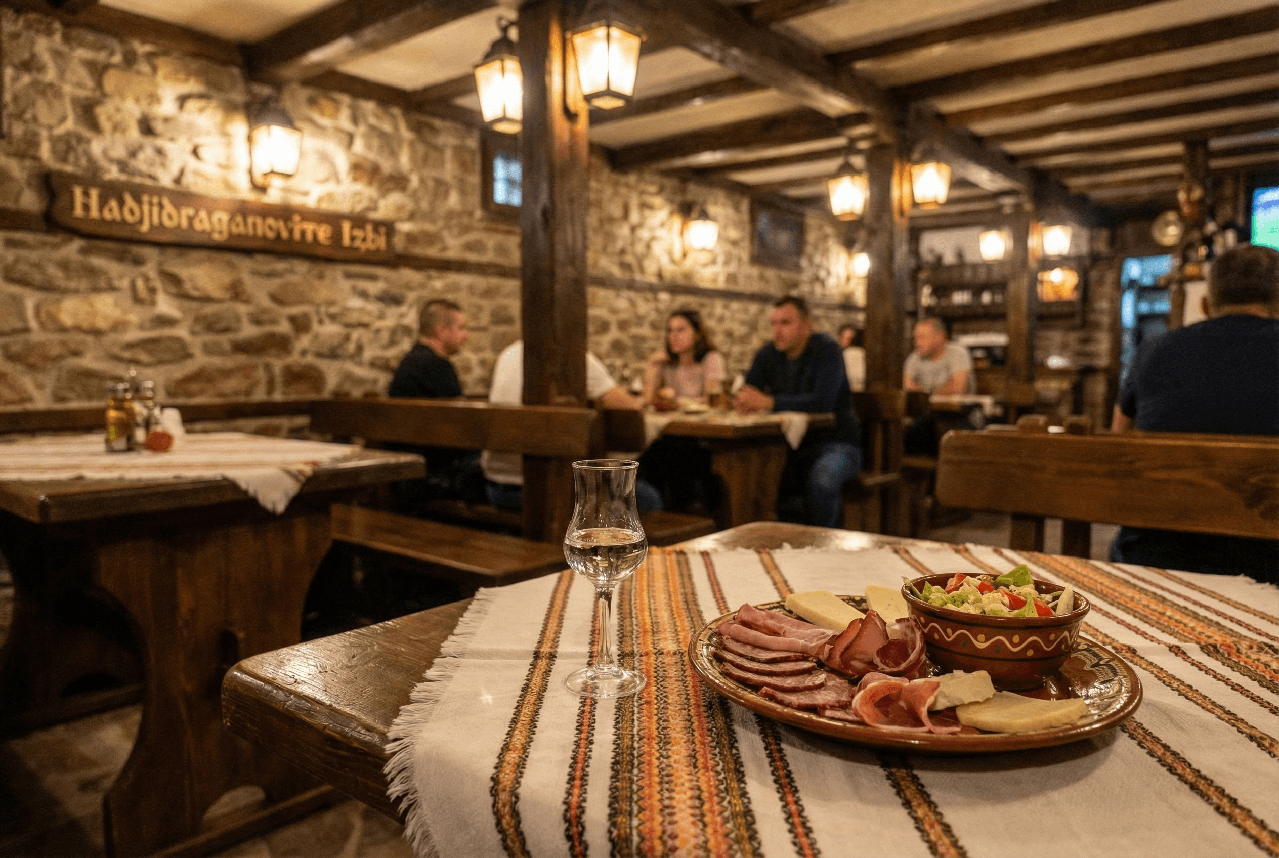 Hadjidraganovite Izbi meal