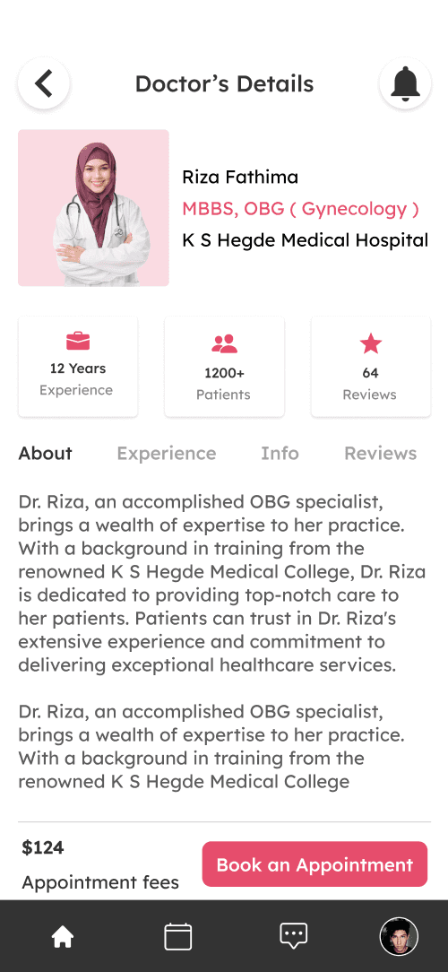 Doctor profile