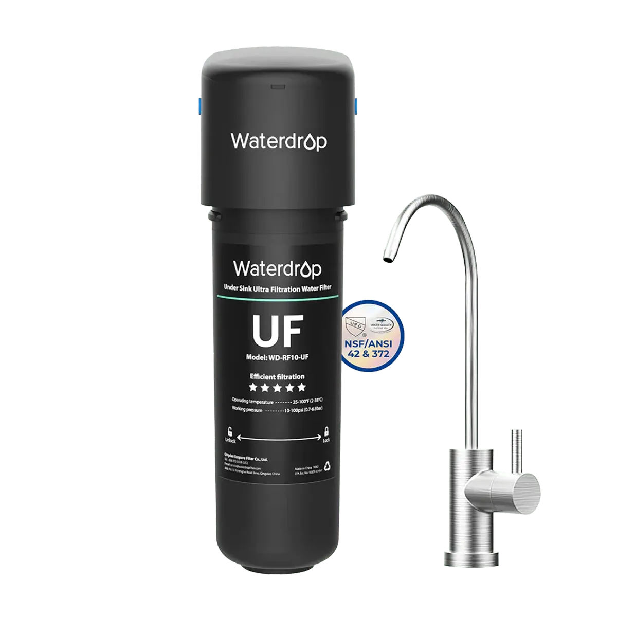 Filtr do wody Waterdrop 10UB-UF (podblatowy)