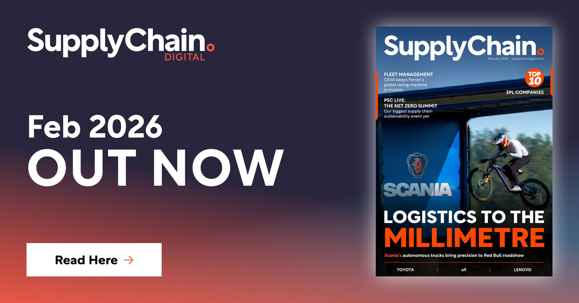 Supply Chain Digital’s Latest Issue Features World-Leading Transport Solution Provider, Scania