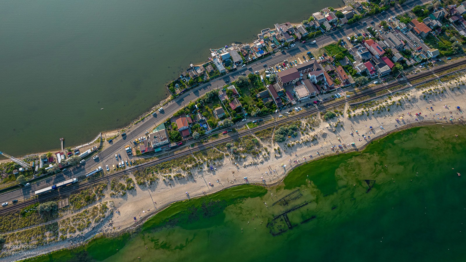 Затока, Одесса, съемка на DJI Air 2S, фотограф Сергей Чирков