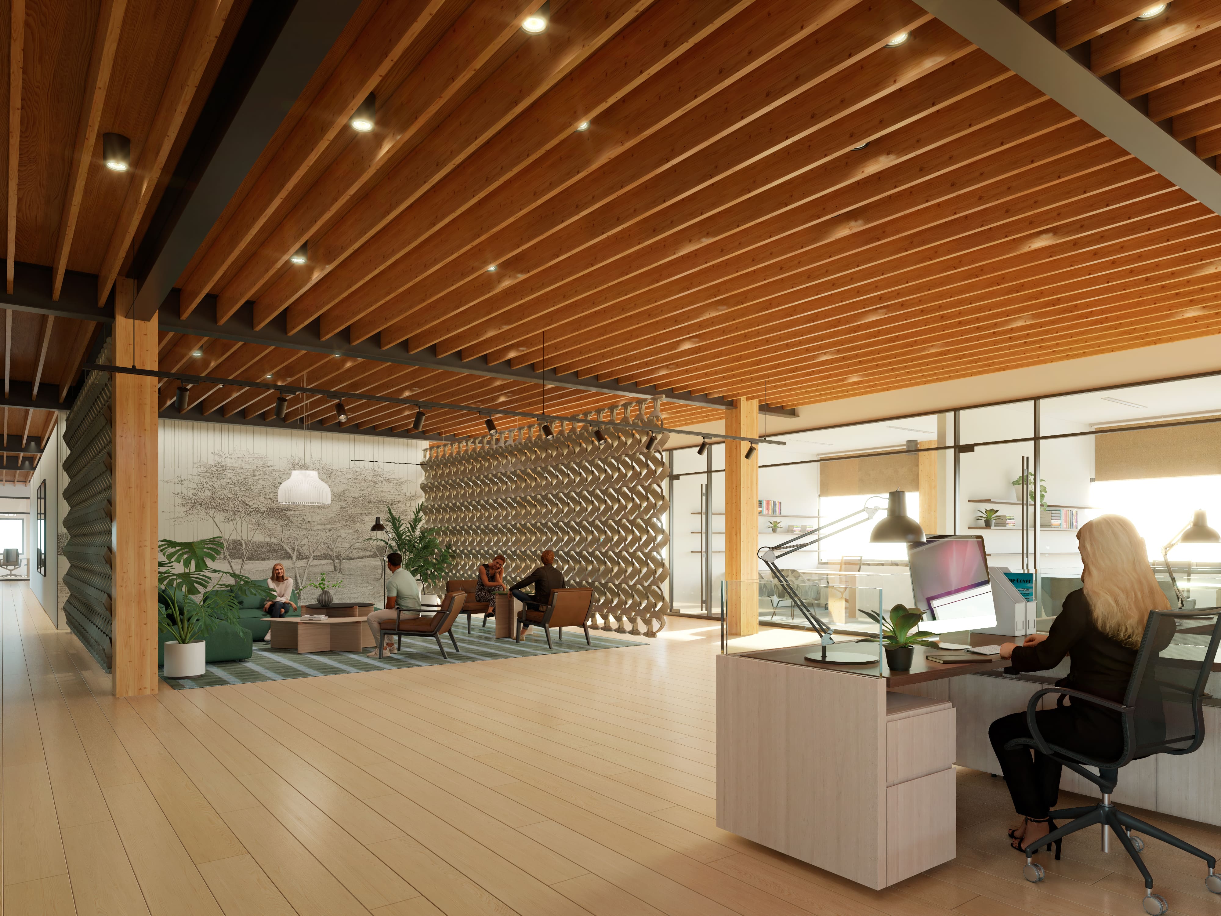 Main lobby, interior view.