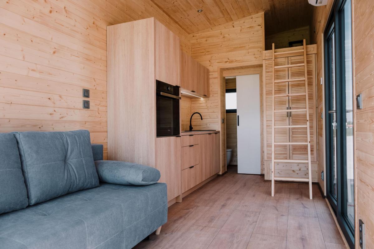 Taunas Interior Layout - Berghaus Tiny house