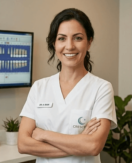 portrait of a dentist