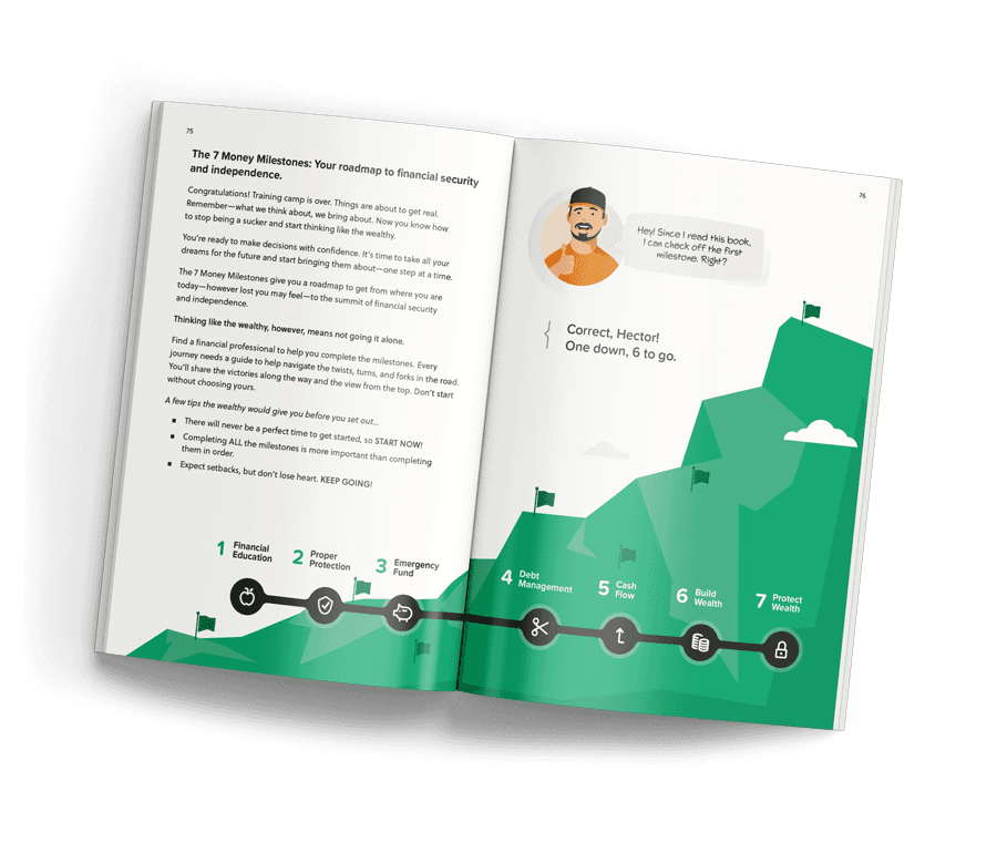 I laid out and art directed the core HowMoneyWorks book from start to finish, handling everything from typography and page structure to how the characters and illustrations were woven into the content.