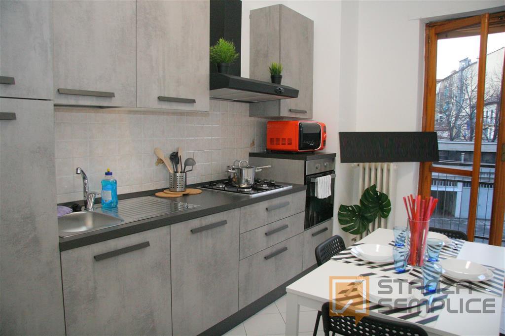 Stanza singola di 10 mq in Corso Peschiera, Torino – 490€ tutto incluso, cauzione zero