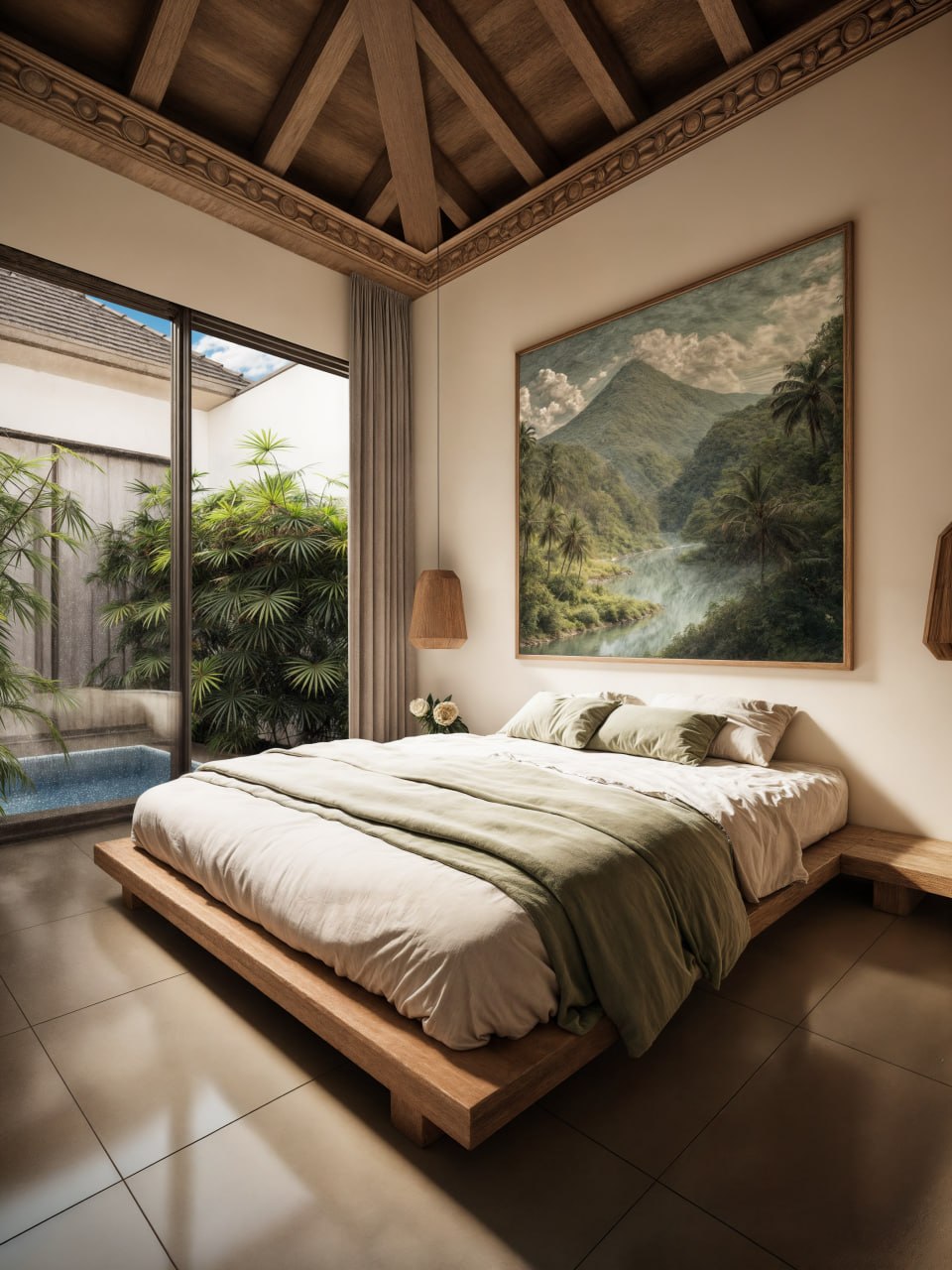 2-bedroom villa with ocean views in Green Village, Nusa Dua