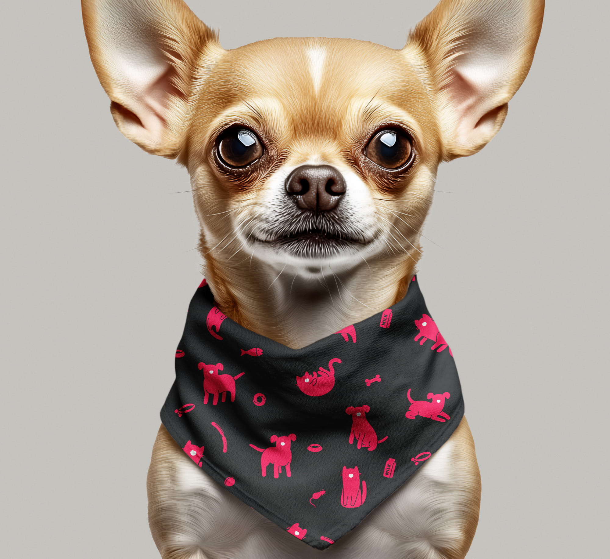 Dr. Treat pet healthcare branding by BMEG, featuring a clever logo where a pet’s nose is shaped like a heart, using custom rounded typography to convey a warm, compassionate, and digital-first clinic experience.