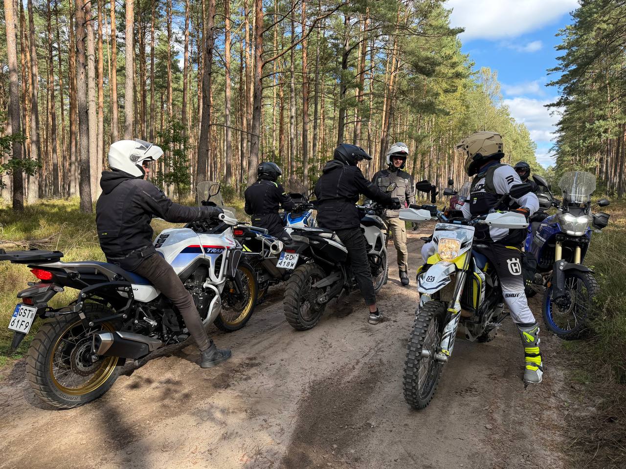 Motorcycles by the pool — Lepei.tours travel base