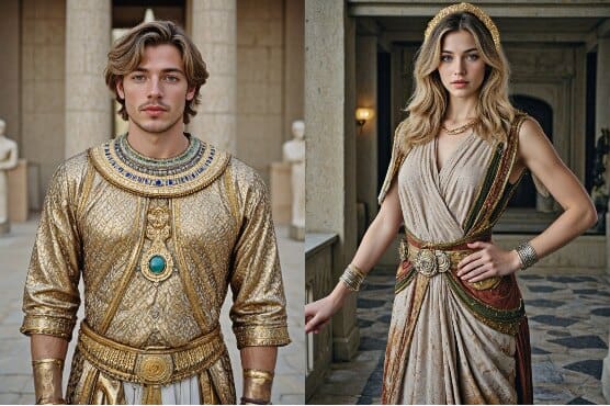 Mythologie-Kleid zum Beeindrucken