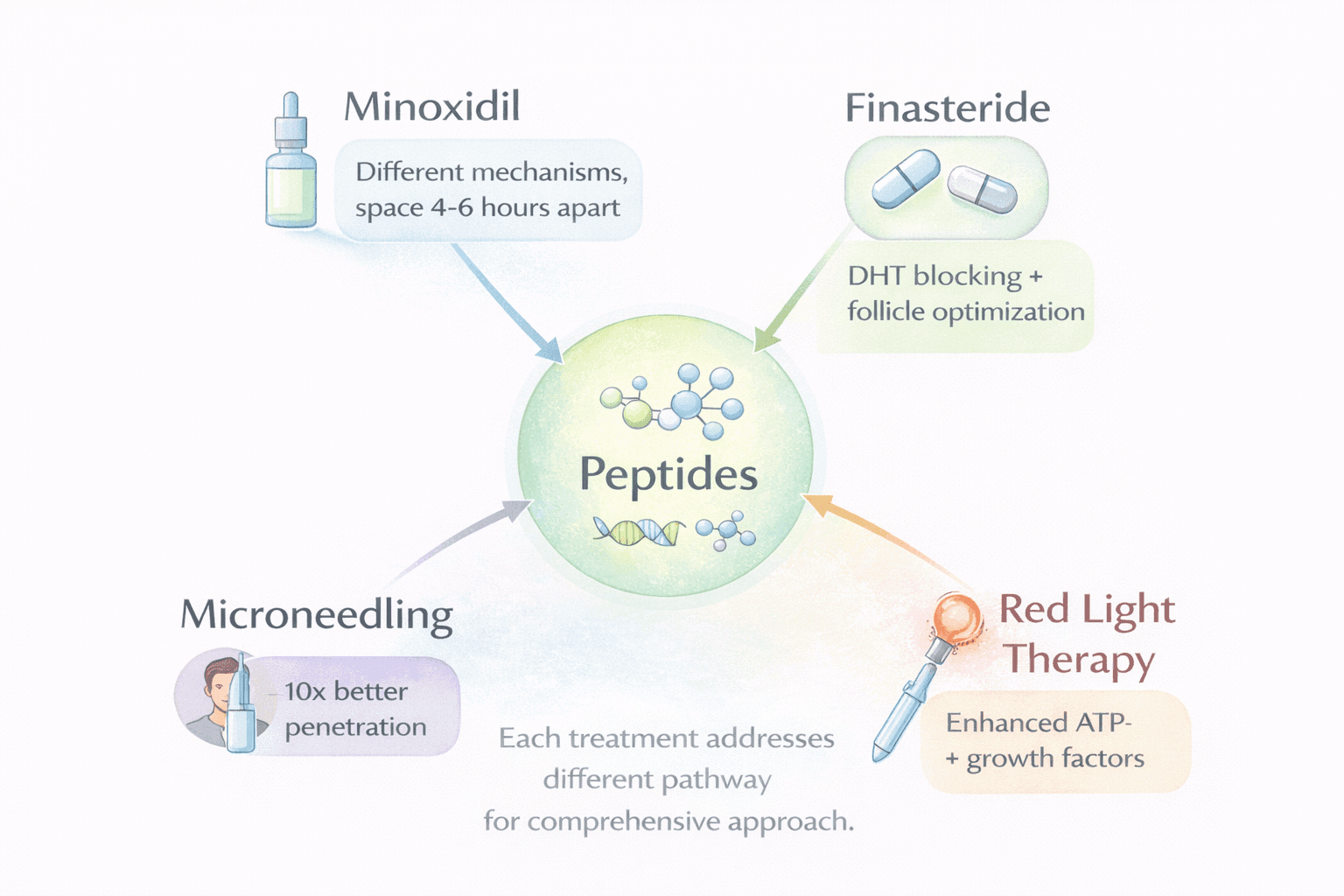 peptides hair
