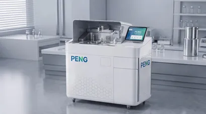 3D digital twin visualization of a laboratory medical analyzer