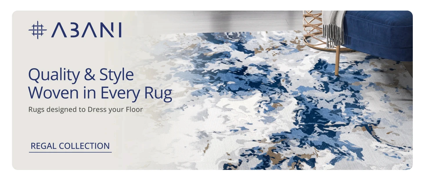 A+ content design layout for Abani rug collection