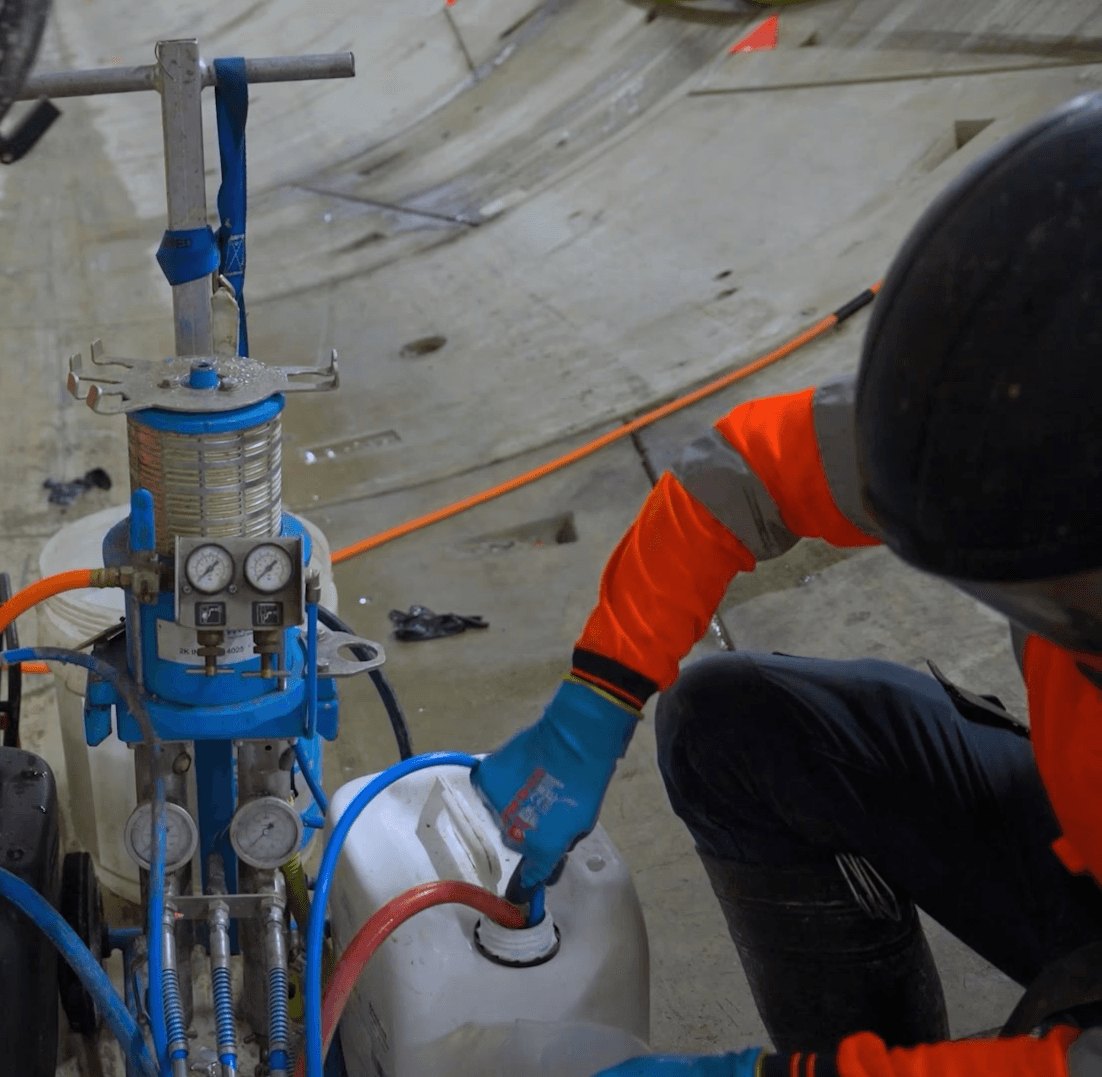 WIWA equipment onsite