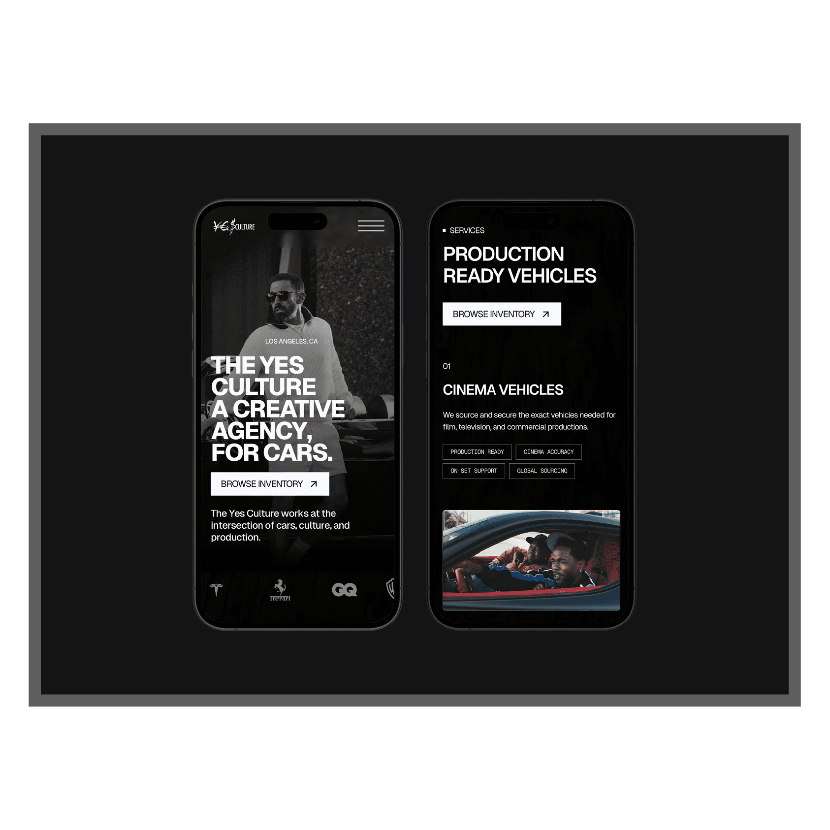 TheYesCulture - Custom Website Development