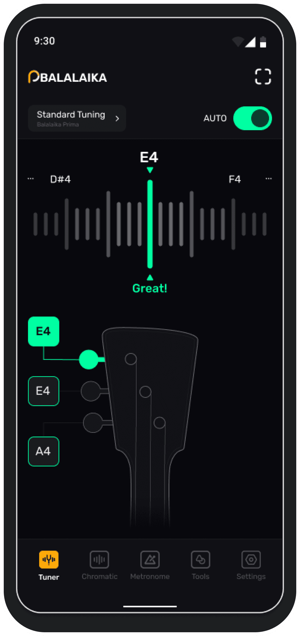 balalaika tuner app