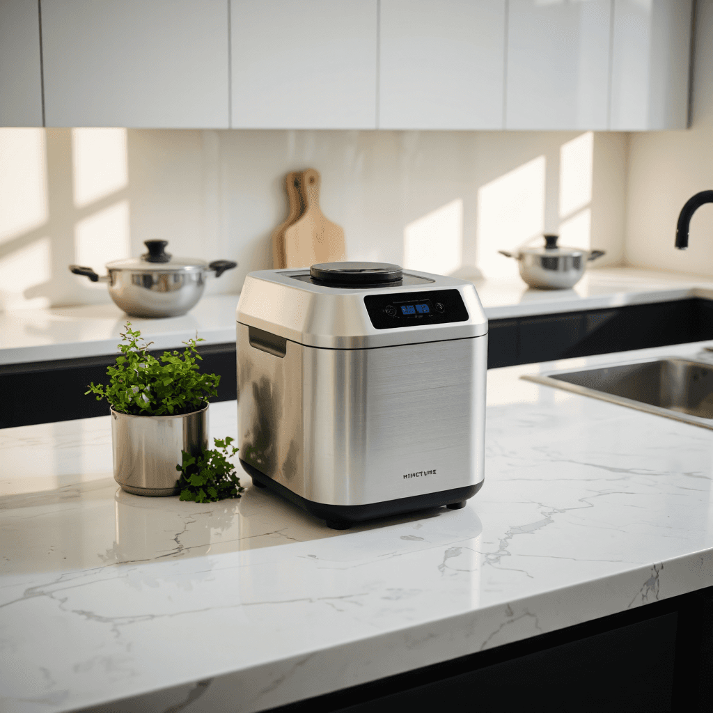 product photography of High-Tech Kitchen Appliance
