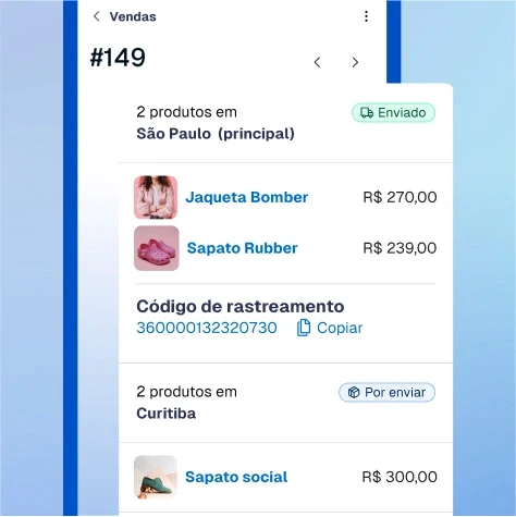 Codigos de rastreio